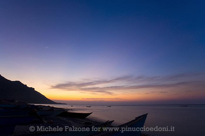 The small Hadibu harbour at dusk, Socotra, Yemen.jpg